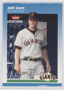 2002 Fleer Platinum - [Base] - Silver #24 - Jeff Kent /202