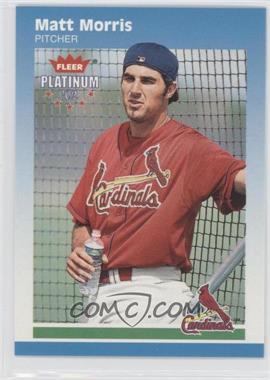 2002 Fleer Platinum - [Base] #84 - Matt Morris