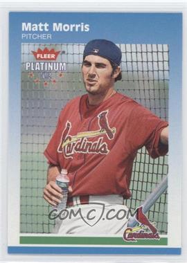 2002 Fleer Platinum - [Base] #84 - Matt Morris