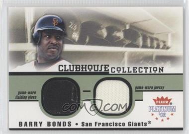 2002 Fleer Platinum - Clubhouse Collection - Combos #_BABO - Barry Bonds
