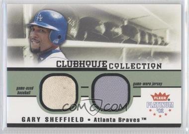 2002 Fleer Platinum - Clubhouse Collection - Combos #_GASH - Gary Sheffield