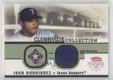 2002 Fleer Platinum - Clubhouse Collection #_IVRO - Ivan Rodriguez