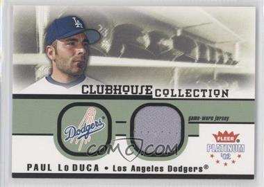 2002 Fleer Platinum - Clubhouse Collection #_PALO - Paul Lo Duca