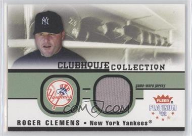 2002 Fleer Platinum - Clubhouse Collection #_ROCL - Roger Clemens