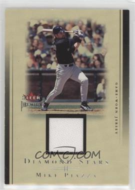 2002 Fleer Premium - Diamond Stars Game-Used #MIPA - Mike Piazza