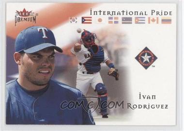 2002 Fleer Premium - International Pride #10 IP - Ivan Rodriguez