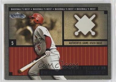 2002 Fleer Showcase - Baseball's Best - Memorabilia #_ALPU - Albert Pujols