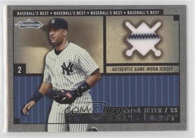 2002 Fleer Showcase - Baseball's Best - Memorabilia #_DEJE - Derek Jeter