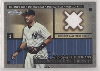 2002 Fleer Showcase - Baseball's Best - Memorabilia #_DEJE - Derek Jeter