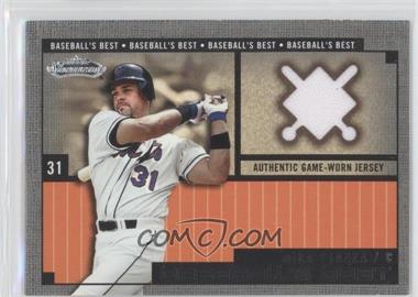 2002 Fleer Showcase - Baseball's Best - Memorabilia #_MIPI - Mike Piazza