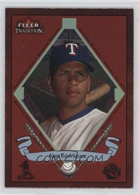 2002 Fleer Tradition - [Base] - Glossy #490 - Alex Rodriguez /200