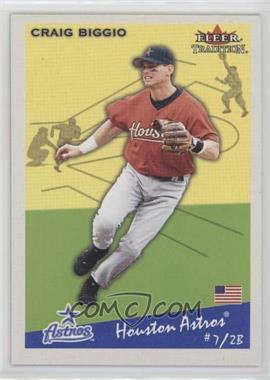 2002 Fleer Tradition - [Base] #10 - Craig Biggio