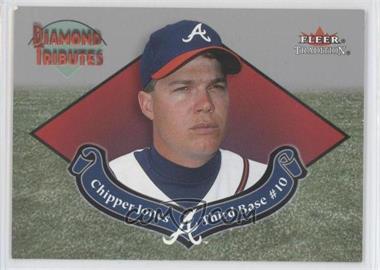 2002 Fleer Tradition - Diamond Tributes #12 DT - Chipper Jones