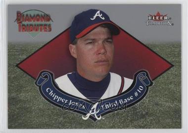 2002 Fleer Tradition - Diamond Tributes #12 DT - Chipper Jones