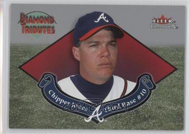 2002 Fleer Tradition - Diamond Tributes #12 DT - Chipper Jones