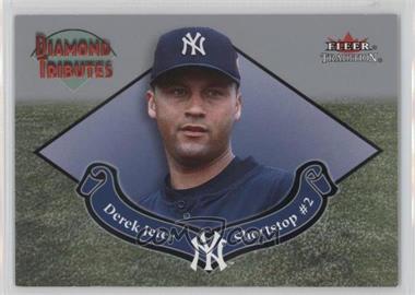 2002 Fleer Tradition - Diamond Tributes #3 DT - Derek Jeter