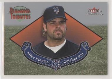 2002 Fleer Tradition - Diamond Tributes #9 DT - Mike Piazza [Noted]