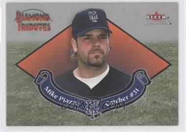 2002 Fleer Tradition - Diamond Tributes #9 DT - Mike Piazza
