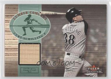 2002 Fleer Tradition - Lumber Company - Bats #_CUSC - Curt Schilling