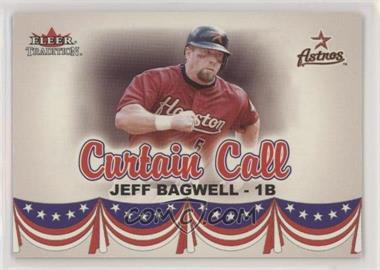 2002 Fleer Tradition Update - [Base] - Glossy #U378 - Curtain Call - Jeff Bagwell /200