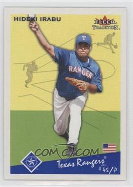 2002 Fleer Tradition Update - [Base] #U159 - Hideki Irabu