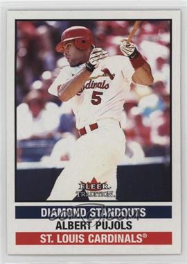 2002 Fleer Tradition Update - [Base] #U276 - Diamond Standouts - Albert Pujols