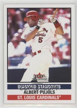 2002 Fleer Tradition Update - [Base] #U276 - Diamond Standouts - Albert Pujols