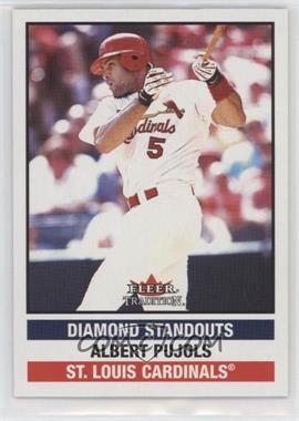 2002 Fleer Tradition Update - [Base] #U276 - Diamond Standouts - Albert Pujols