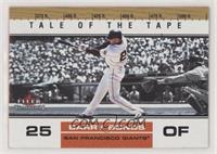 Tale of the Tape - Barry Bonds