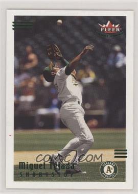 2002 Fleer Triple Crown - [Base] - Batting Average Green Foil #134 - Miguel Tejada /267 [EX to NM]