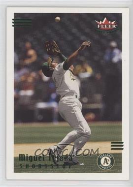 2002 Fleer Triple Crown - [Base] - Batting Average Green Foil #134 - Miguel Tejada /267