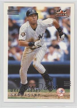 2002 Fleer Triple Crown - [Base] - Promotional Sample #2 - Derek Jeter