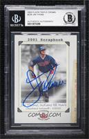 2001 Scrapbook - Jim Thome [BAS BGS Authentic]