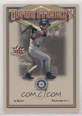 2002 Fleer Triple Crown - Diamond Immortality #8DI - Ichiro Suzuki