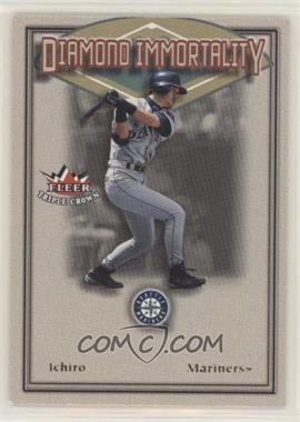 2002 Fleer Triple Crown - Diamond Immortality #8DI - Ichiro Suzuki