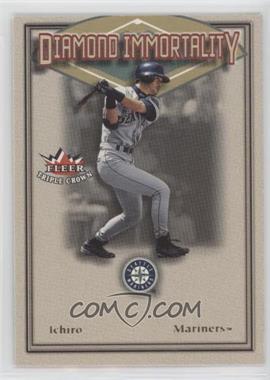 2002 Fleer Triple Crown - Diamond Immortality #8DI - Ichiro Suzuki