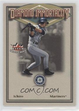 2002 Fleer Triple Crown - Diamond Immortality #8DI - Ichiro Suzuki