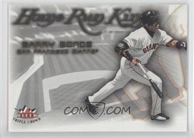 2002 Fleer Triple Crown - Home Run Kings #19HK - Barry Bonds