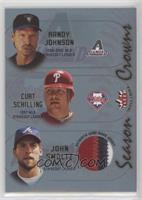 Randy Johnson, Curt Schilling, John Smoltz (John Smoltz Jersey)