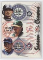 Ivan Rodriguez, Ichiro, Jason Giambi