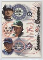 Ivan Rodriguez, Ichiro, Jason Giambi