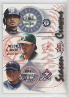 Ivan Rodriguez, Ichiro, Jason Giambi