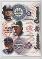 Ivan Rodriguez, Ichiro, Jason Giambi