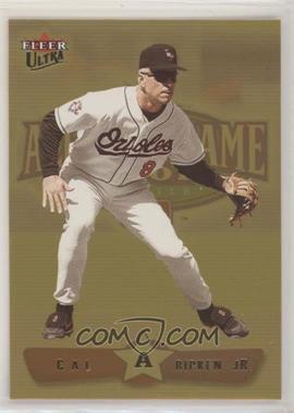 2002 Fleer Ultra - [Base] - Gold Medallion #203 - Cal Ripken Jr.