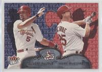 Team Players - Albert Pujols, Mark McGwire