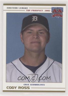 2002 Grandstand Eastern League Top Prospects - [Base] #_CORO - Cody Ross