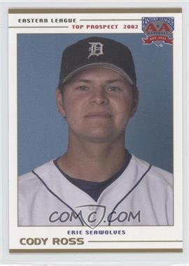 2002 Grandstand Eastern League Top Prospects - [Base] #_CORO - Cody Ross