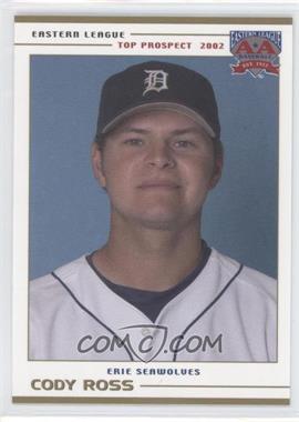 2002 Grandstand Eastern League Top Prospects - [Base] #_CORO - Cody Ross