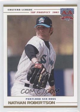 2002 Grandstand Eastern League Top Prospects - [Base] #_NARO - Nathan Robertson
