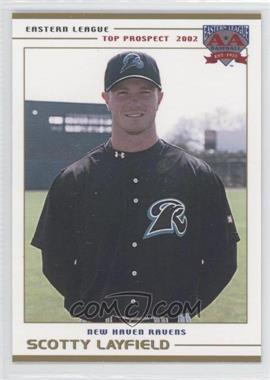 2002 Grandstand Eastern League Top Prospects - [Base] #_SCLA - Scotty Layfield